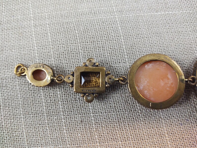 Extasia Designer Jewelry Shell Cameo Bracelet Italian Cameos Etsy