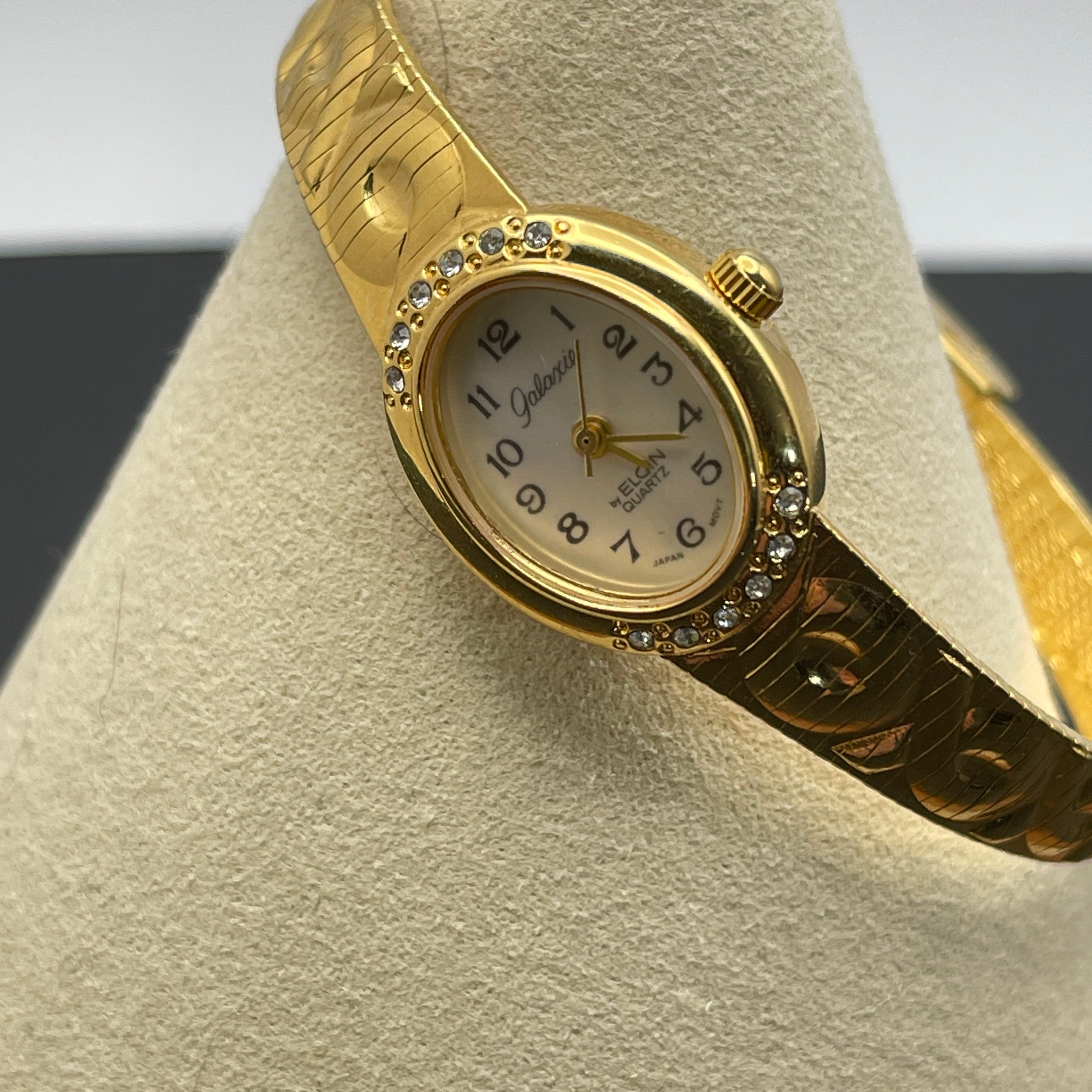 Ladies Watch, Galaxie by Elgin, Japan Movement, Gold Tone
