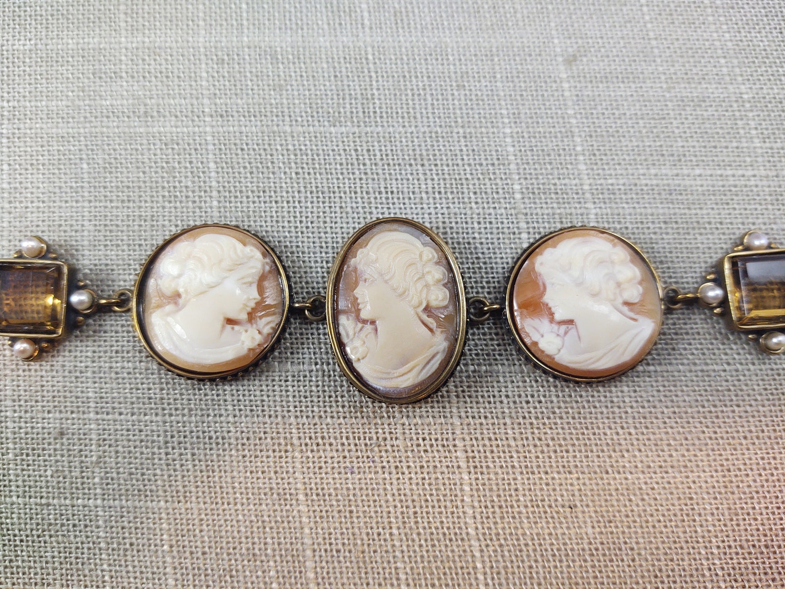 Extasia Designer Jewelry Shell Cameo Bracelet Italian Cameos Etsy