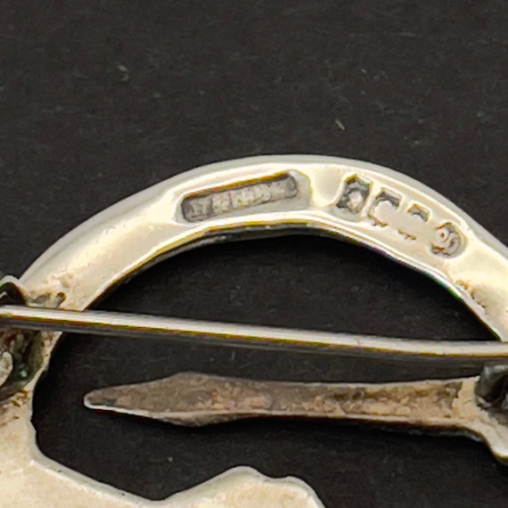 Antique Sterling Silver Kilt Pin from Edinburgh, … - image 5