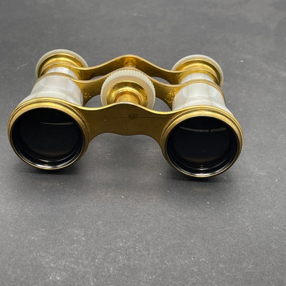 Jumelles De Style Vintage Nacre De Perle - Marine Spyglass Opéra - Fait Main Inde
