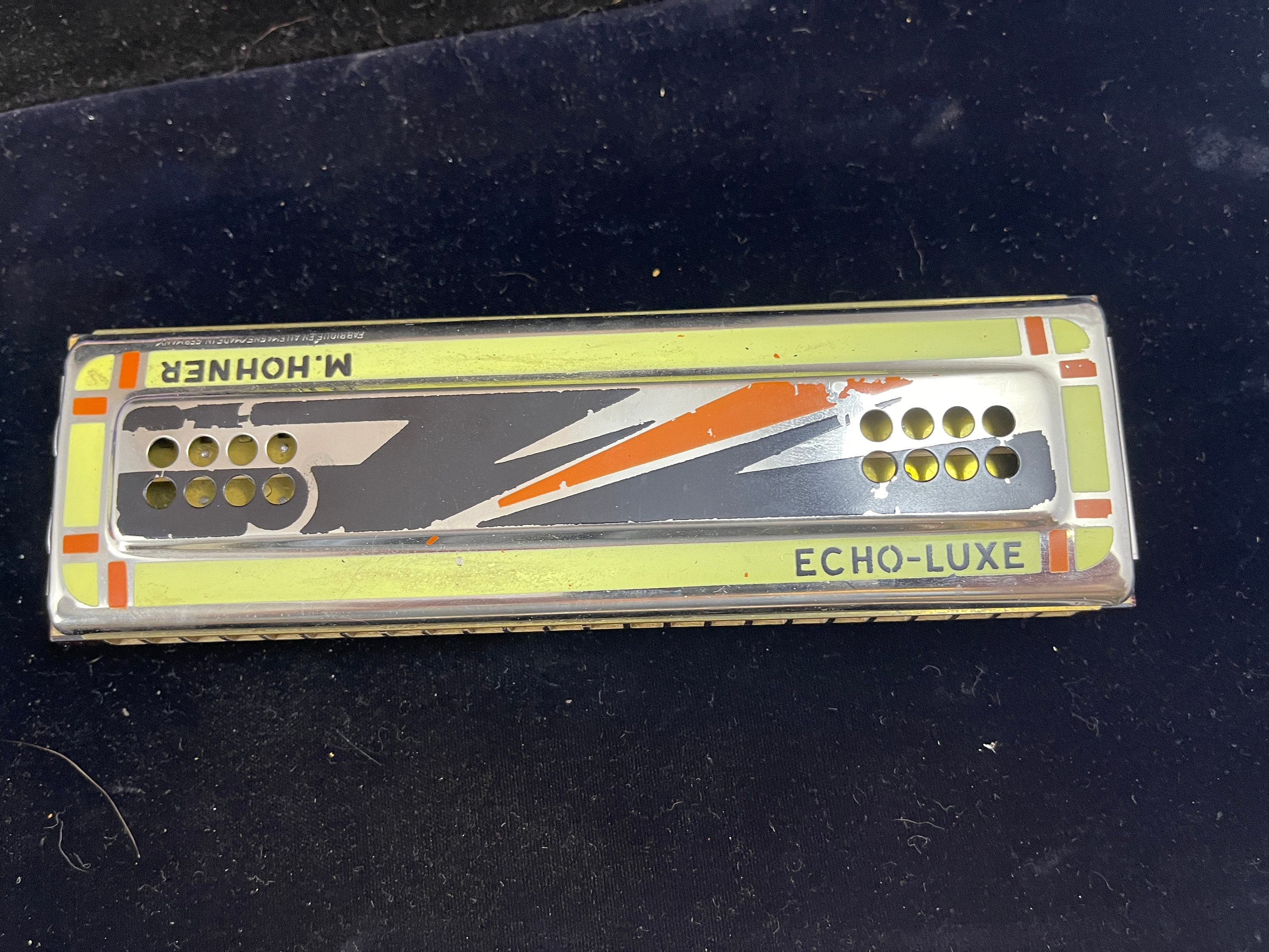 Hohner Echo Luxe Harmonica In Original Box Made In Germany Etsy