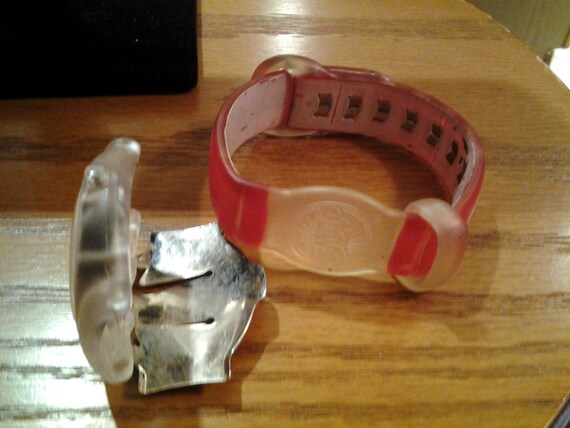 Mickey Mouse Snap Watch, Red - image 2