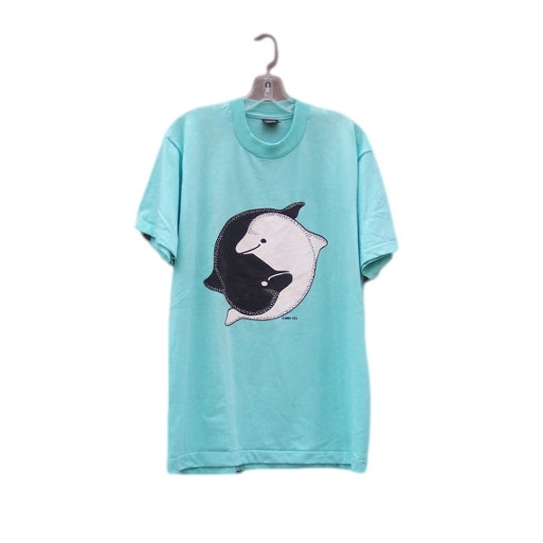 Dolphin Yin Yang / 1990 Shirt