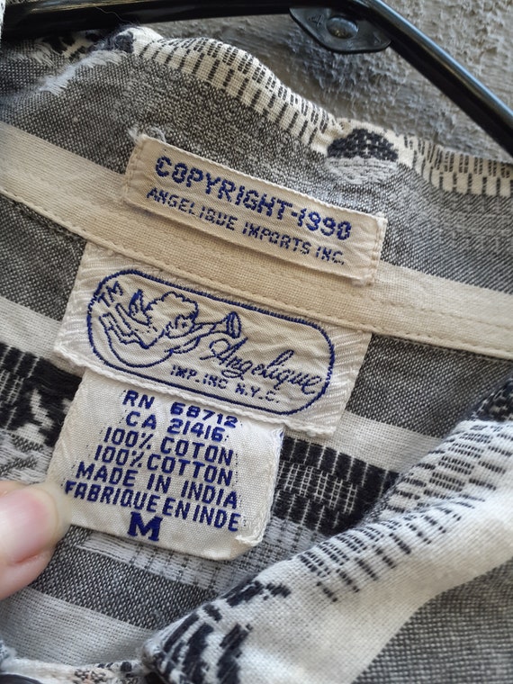 1990 Angelique NYC / FleurDeLis / Medium / Womens B… Gem