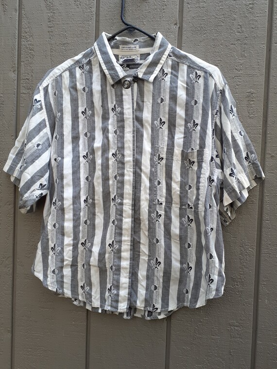 1990 Angelique NYC / FleurDeLis / Medium / Womens B… Gem