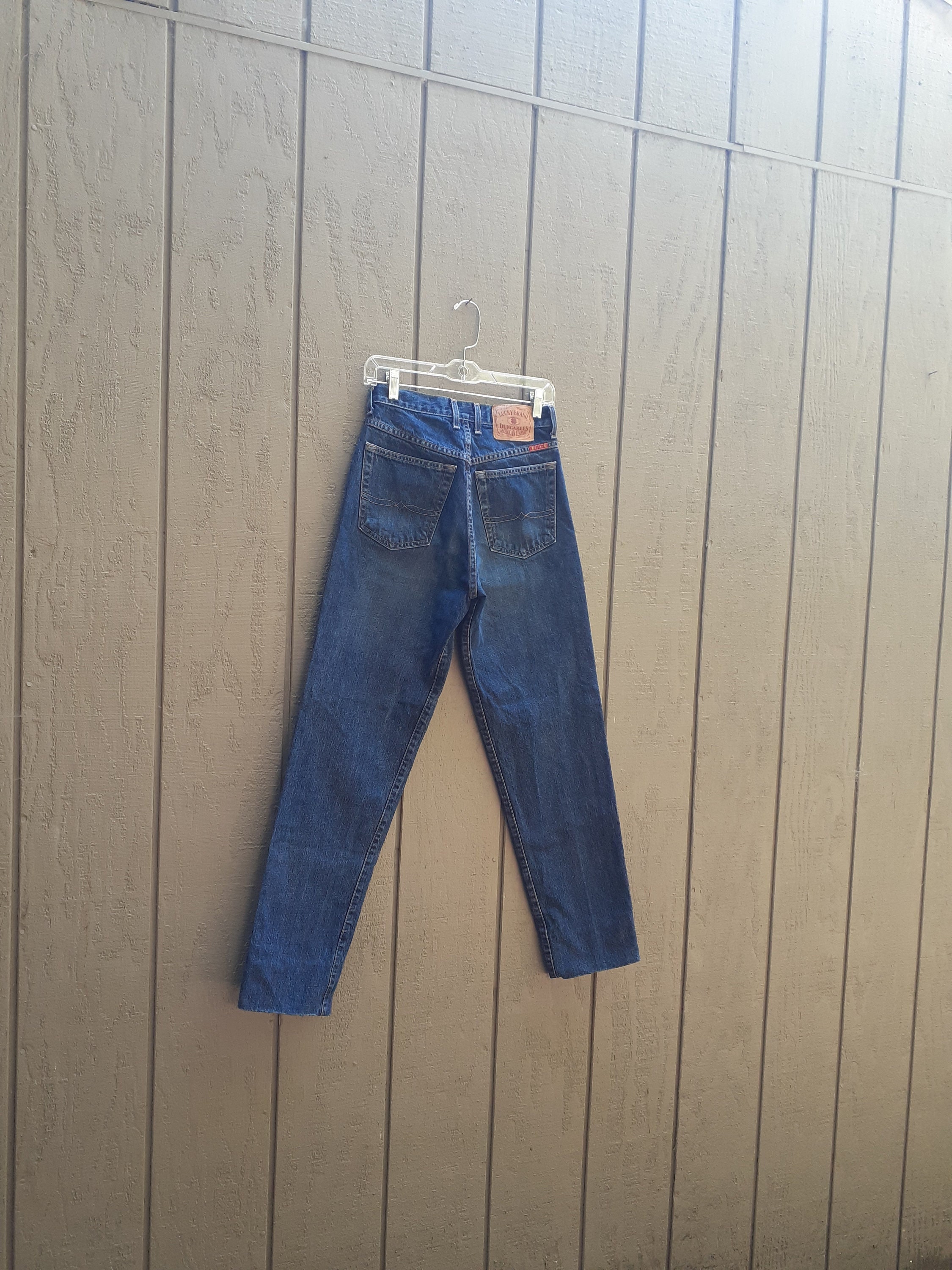 Y2K LUCKY Jeans M 12 31, Vintage Blue Mid Rise sweet 'N Straight