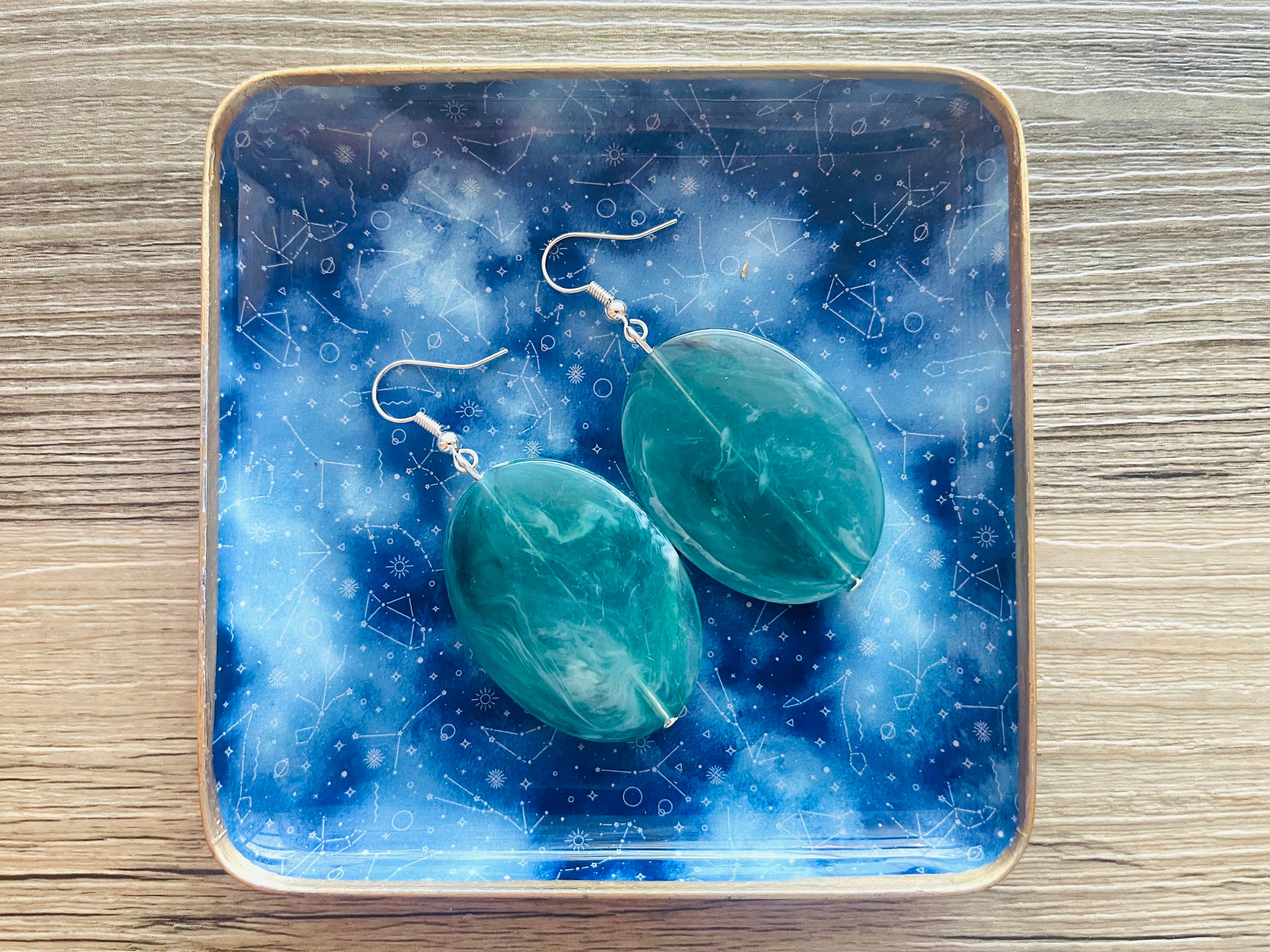 Chunky emerald shop green necklace