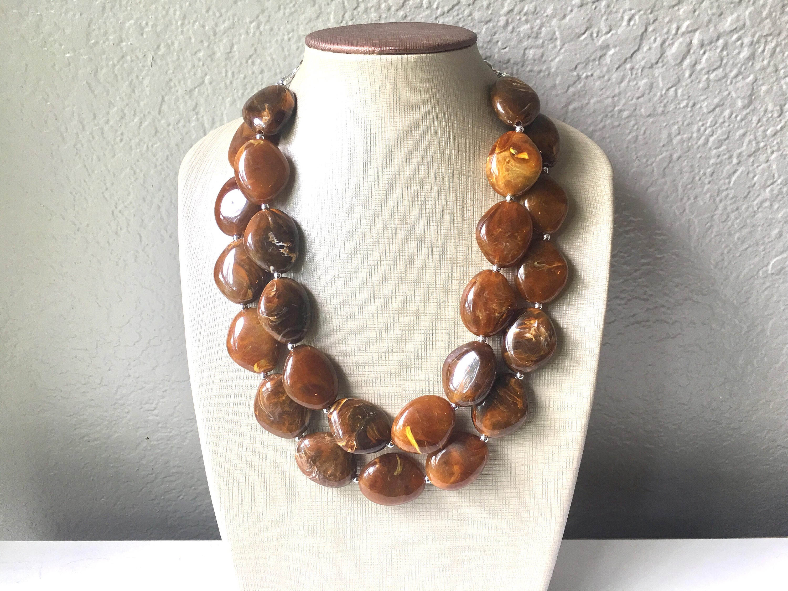 Necklaces for Light Brown Dress - Etsy