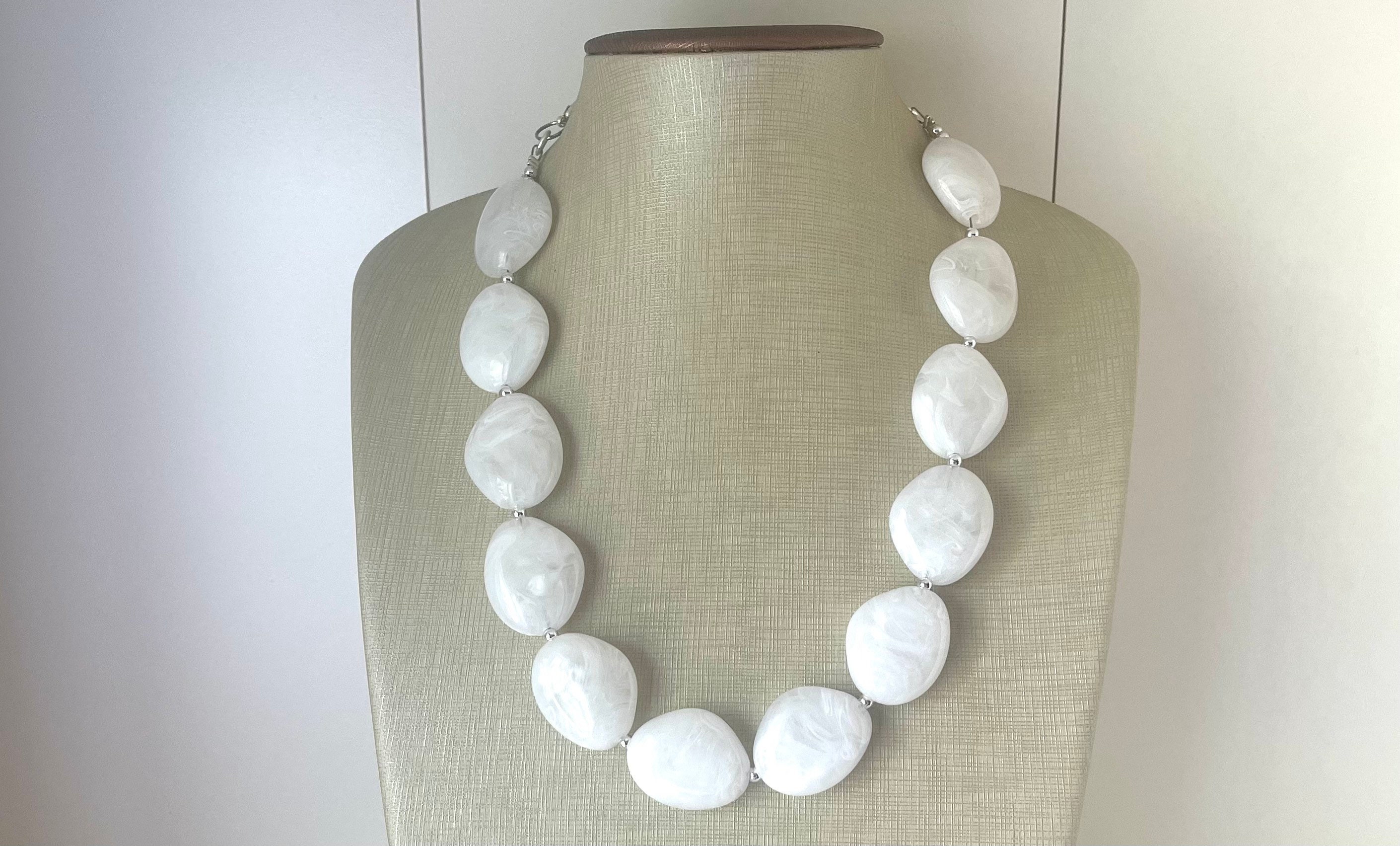 COOLSTEELANDBEYOND Statement ketting twee-strengs lange COOLSTEELANDBEYOND Statement ketting twee-strengs lange