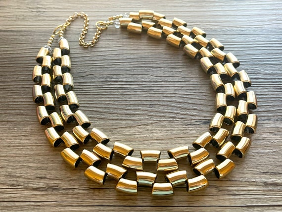 Statement Necklace Jumbo Pearl Chain Chunky | Statement necklace, Pearl  chain, Pearls