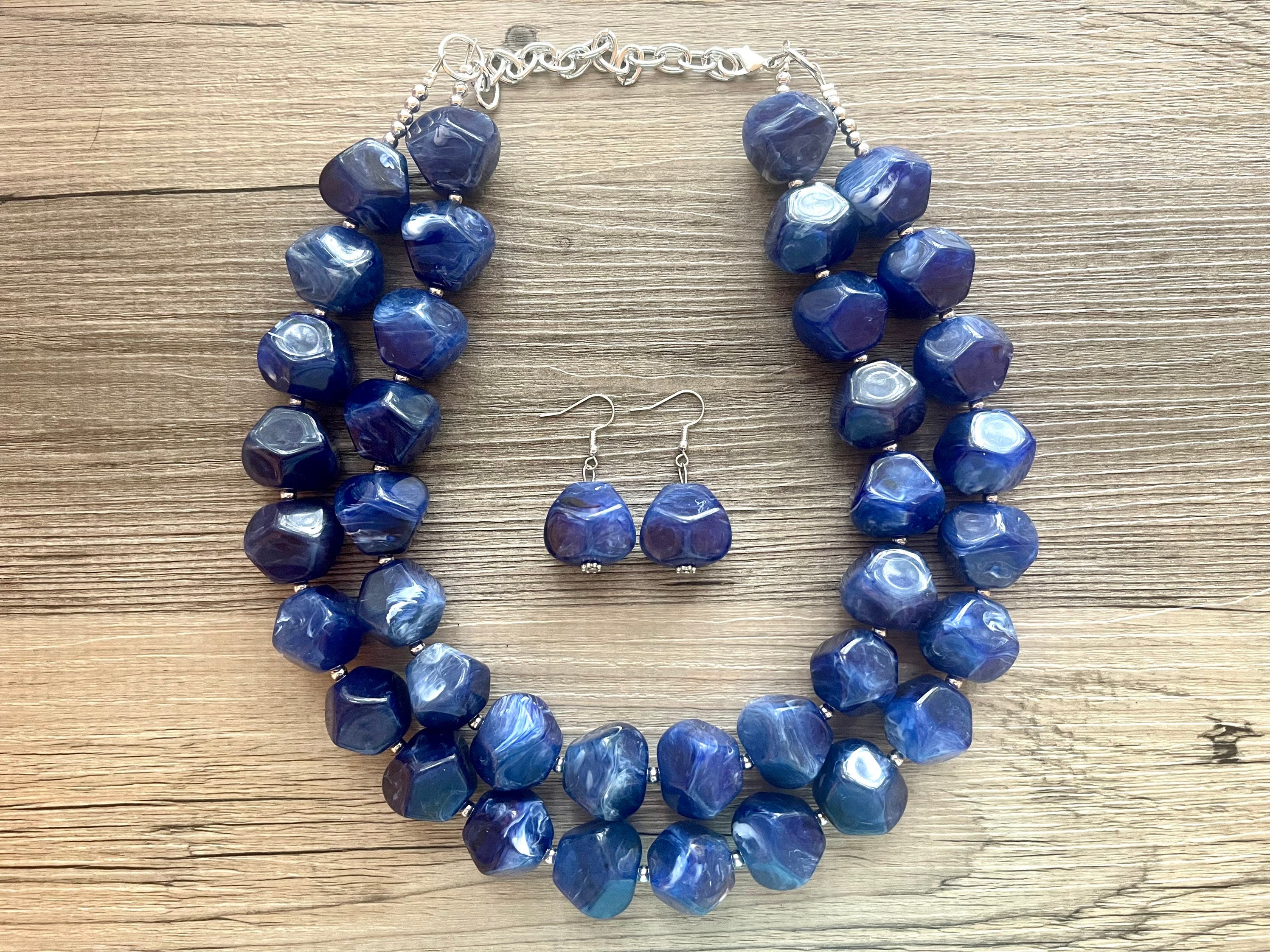 Resort Ready - Blue Necklace - Paparazzi Accessories – Sassysblingandthings