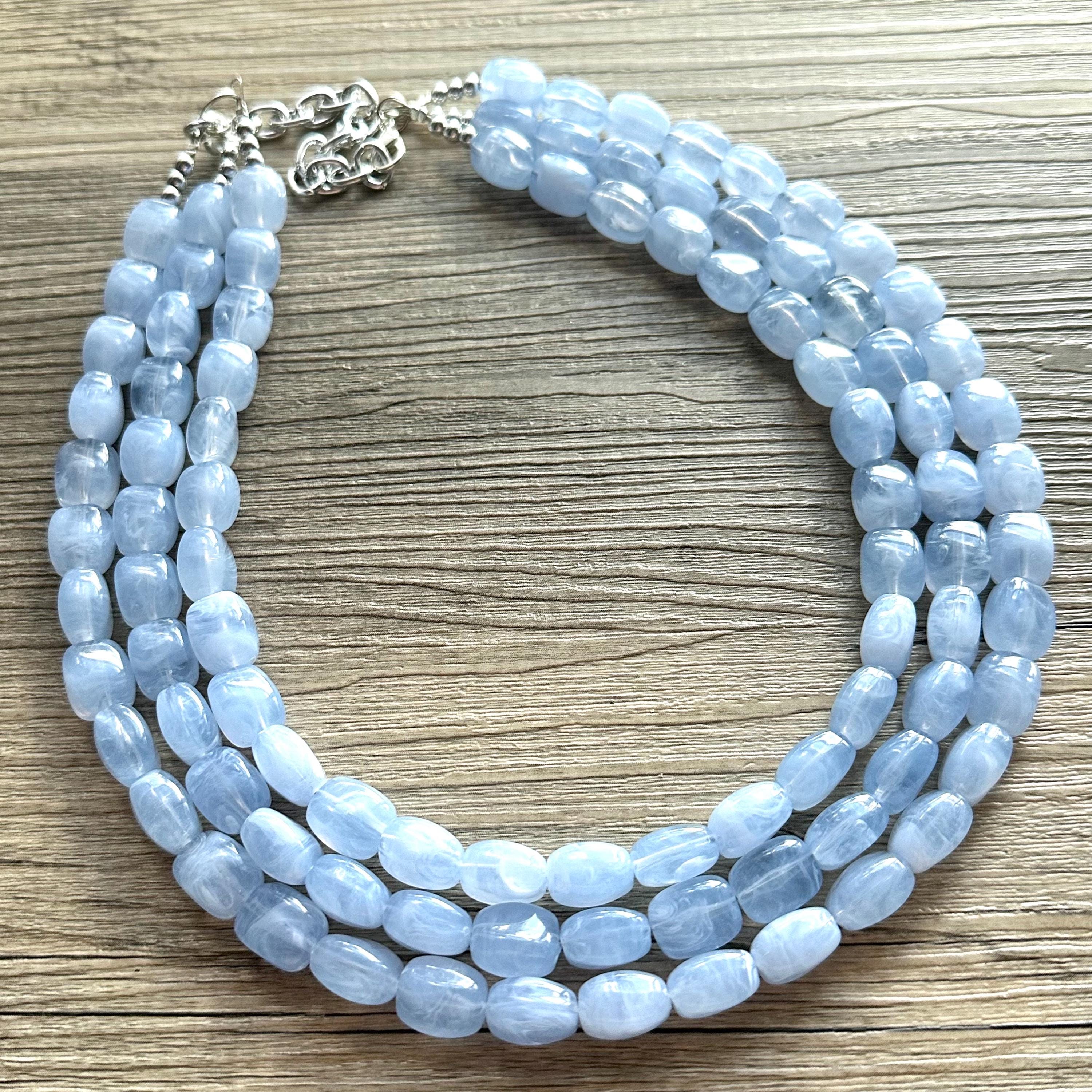 chambray-sky-blue-chunky-statement-necklace-double-strand-necklace