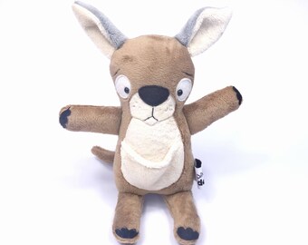 Pocket Softie Kangaroo PDF Patron de couture en peluche