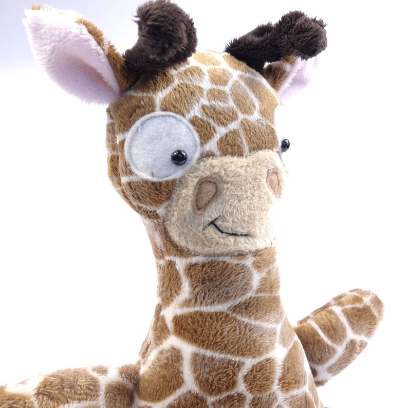 Pocket Softie Giraffe PDF Soft Toy Plush Sewing Pattern - Etsy