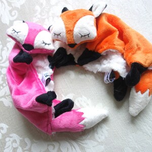 Sleepy Fox Security Blanket Lovey Sewing Pattern image 4