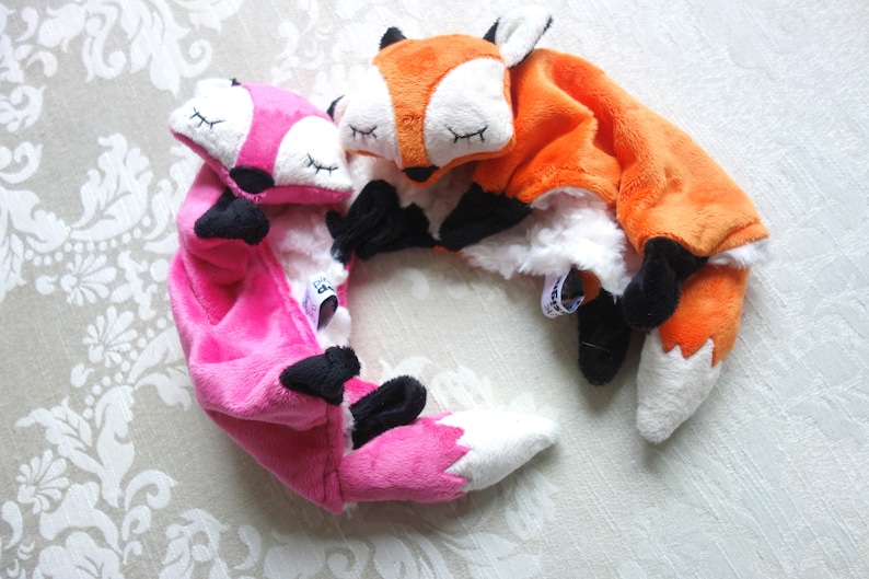 Sleepy Fox Security Blanket Lovey Sewing Pattern image 4