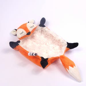 Sleepy Fox Security Blanket Lovey Sewing Pattern image 2