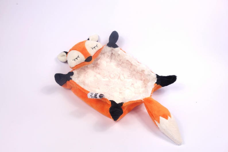 Sleepy Fox Security Blanket Lovey Sewing Pattern image 2