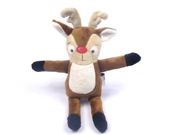 Two Size Reindeer PDF Soft Toy Sewing Pattern