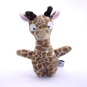 Pocket Softie Giraffe PDF Soft Toy Plush Sewing Pattern