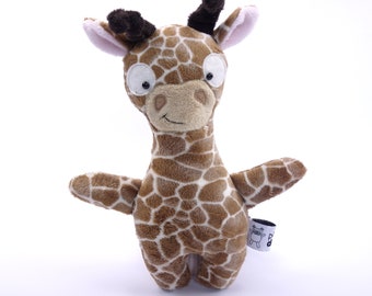 Pocket Softie Giraffe PDF Soft Toy Plush Sewing Pattern