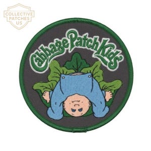 Garbage Pail Kids Embroidered Patch | Retro Cartoon Collector Badge