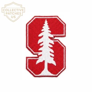 Stanford Cardinal Block S Tree Embroidered College Sports Patch
