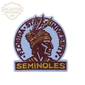 Florida State Seminoles Chief Mascot Embroidered Patch