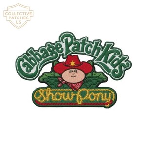Cabbage Patch Kids Show Pony Colorful Embroidered Collector Patch