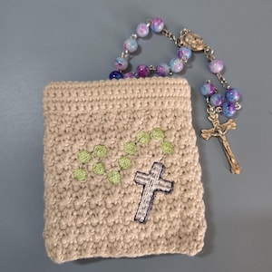 Handmade Rosary Pouch