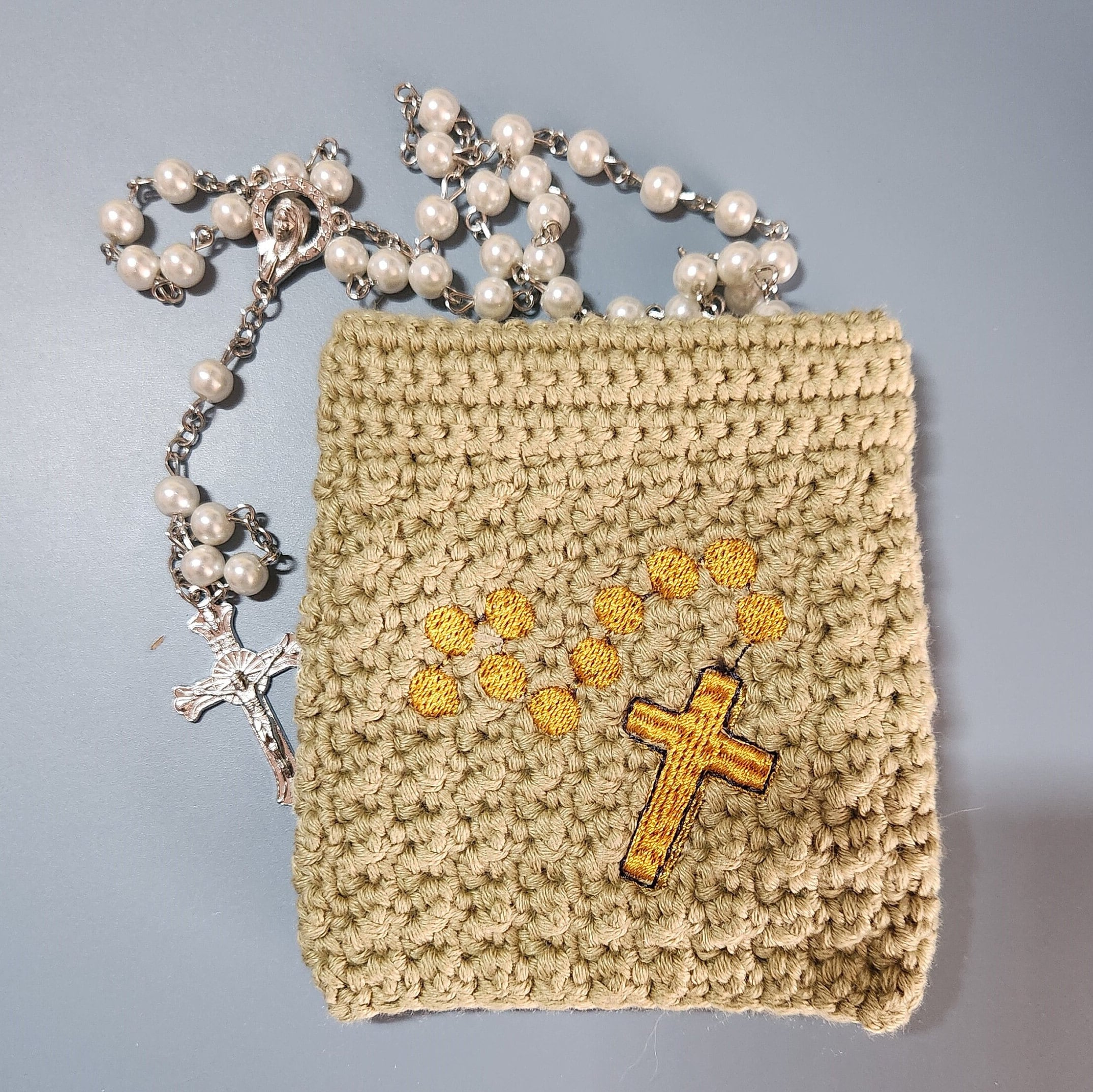 Handmade Rosary Pouch