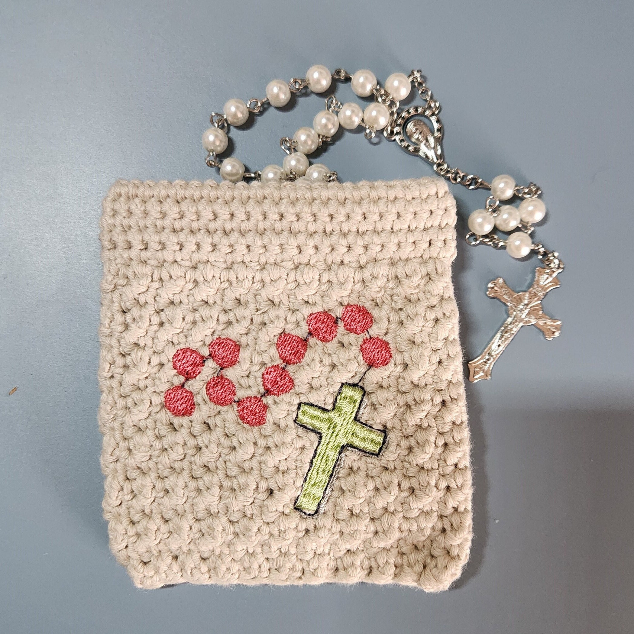 Handmade Rosary Pouch
