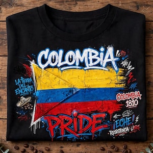 Colombia | Pride Graffiti Flag | Digital Download