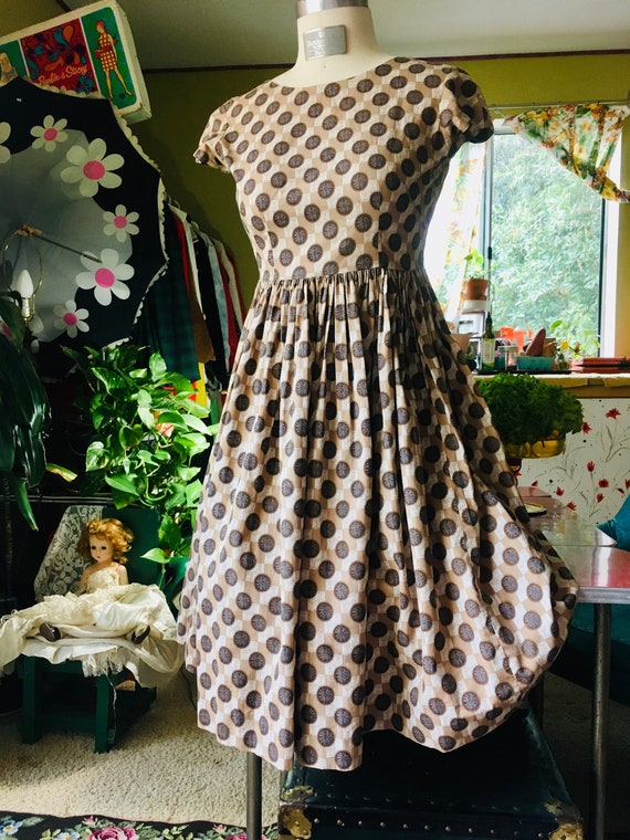 Art Deco 1940s Day dress