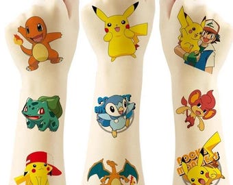 100+ Temporary Tattoos Stickers for Kids | Birthday Party Favours Stickers