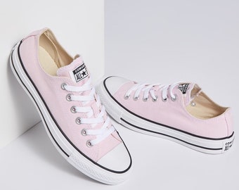 blush pink converse