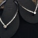 Havaianas Slim Flip Flops w/ Swarovski Bling Crystal Full Moon Rhinestone Bling sandal Bridal Wedding Custom Glass Slippers Beach Thong Shoe
