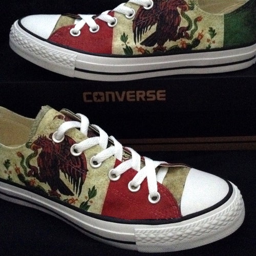 converse mexico flag