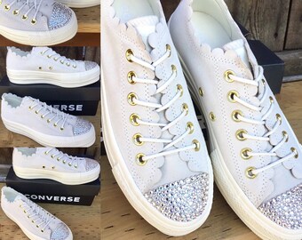 converse infant frill chuck ox trainer