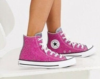 sparkly converse boots