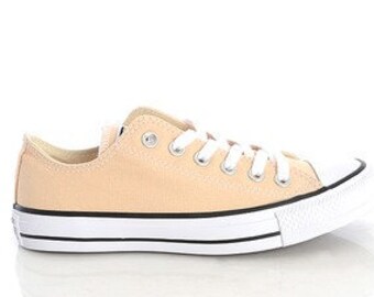 peach converse shoes