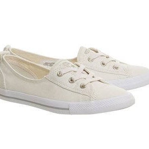 cream converse laces