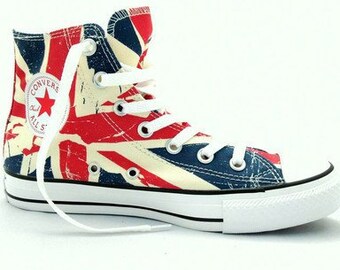 converse chuck taylor distressed union jack