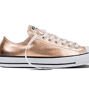 converse gold metallic