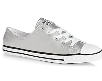 ladies white converse dainty