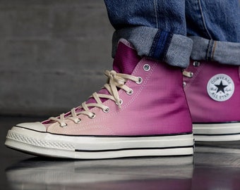 magenta converse shoes