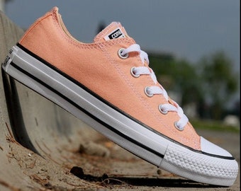 peach color converse