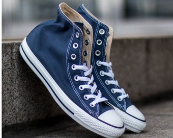 navy hi tops
