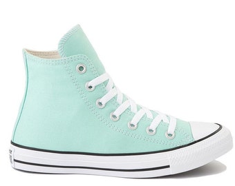 beach glass converse low tops